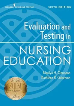 Evaluation and Testing in Nursing Education, 6th Edition (EPUB)