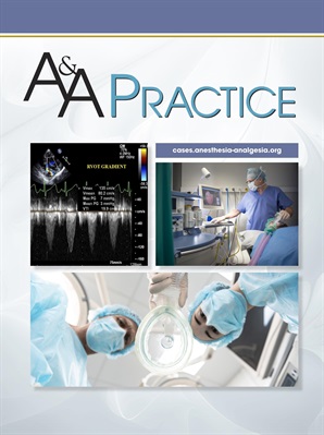 Anesthesia & Analgesia Case Reports 2021 Full Archives (True PDF)