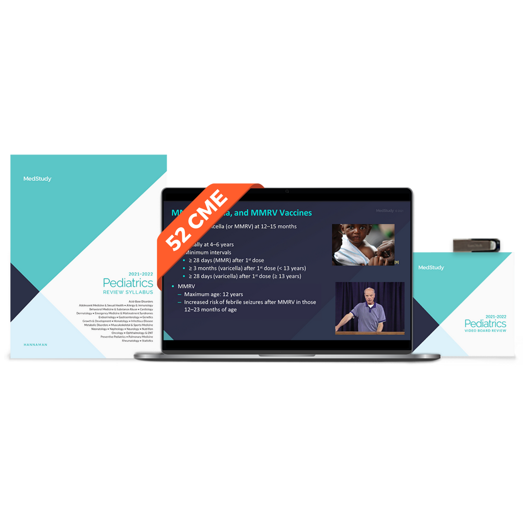 2021-2022 Medstudy Pediatrics Video Board Review (Videos)
