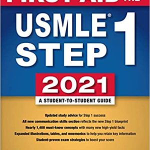First Aid for the USMLE Step 1 2021 (Original PDF from Publisher)