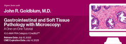 Expert Series with John R. Goldblum, M.D. Gastrointestinal and Soft Tissue Pathology with Microscopy: A One-on-One Tutorial 2022 (Videos)