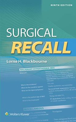 Surgical Recal (Recall Series), 9ed (ePub+Converted PDF)