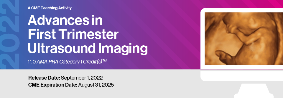 2022 Advances in First Trimester Ultrasound Imaging (Videos)