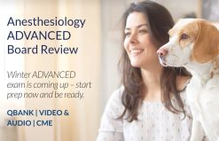 Anesthesiology ADVANCED Board Review 2021 (v2.1) (The PassMachine) (Videos with Slides + Audios + PDF + Qbank Exam mode)