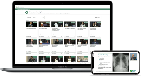 2022 ACP Internal Medicine Board Review Course Recordings (Videos)