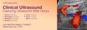 2019 Clinical Ultrasound Featuring Ultrasound After Hours (Videos)