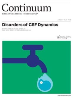 CONTINUUM Lifelong Learning In Neurology (Disorders of CSF Dynamics) June 2025, Vol.31, No.3 (TRUE PDF)