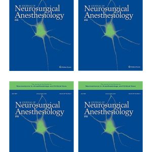 Journal of Neurosurgical Anesthesiology 2022 Full Archives (True PDF)
