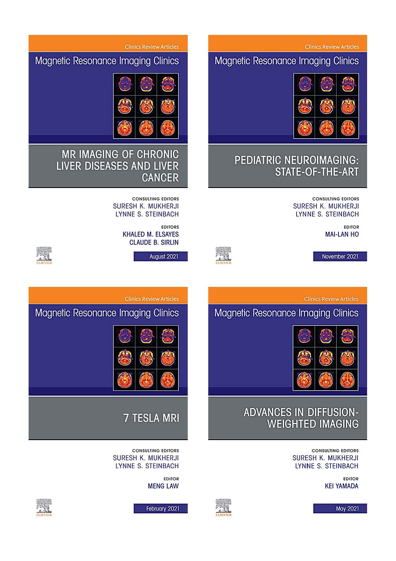 Magnetic Resonance Imaging Clinics of North America 2021 Full Archives (True PDF)