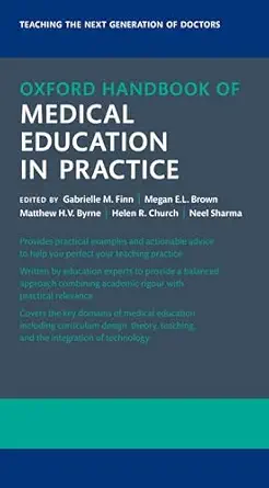 Oxford Handbook of Medical Education in Practice (Oxford Medical Handbooks), 3rd Edition (EPUB)