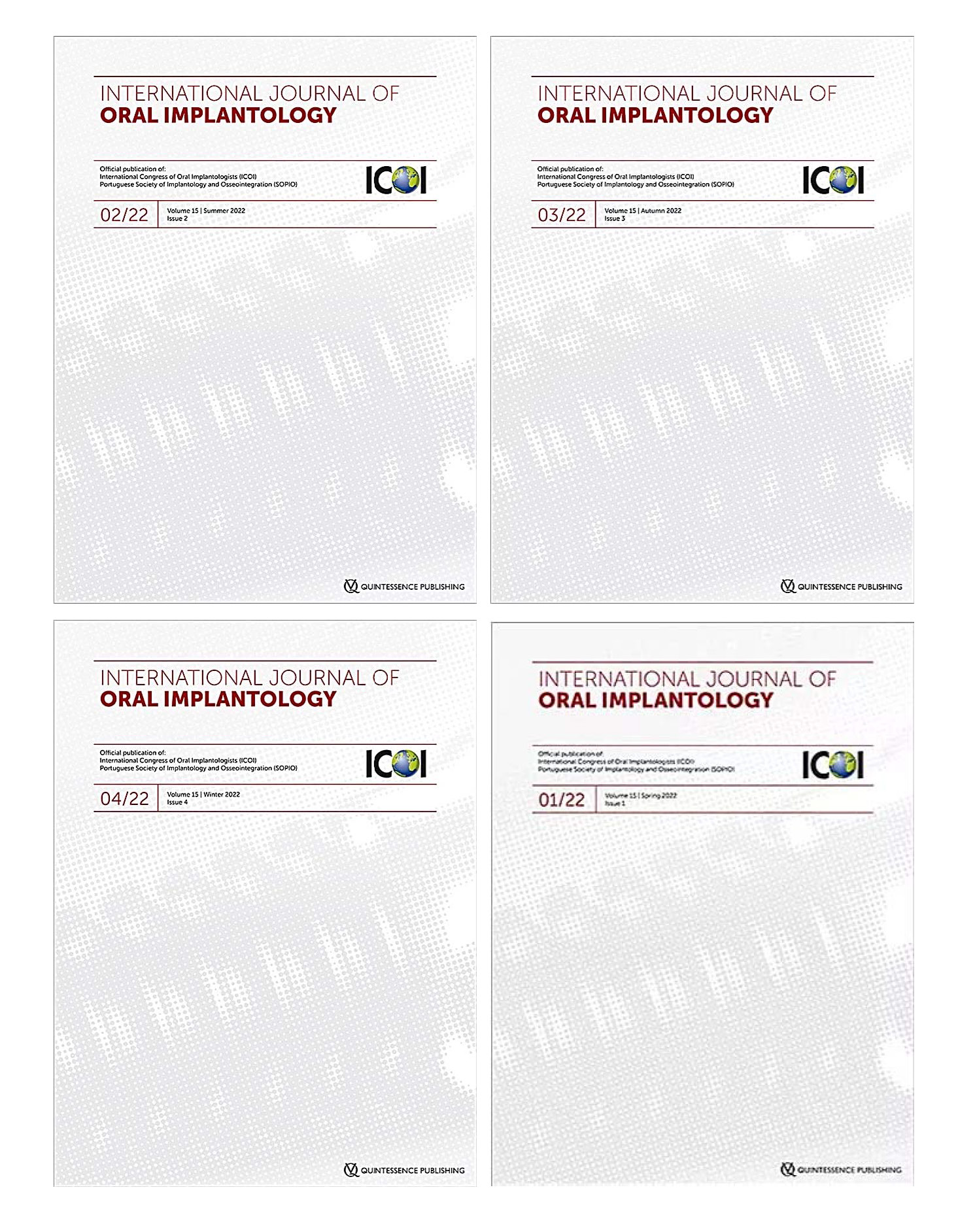 International Journal of Oral Implantology 2022 Full Archives (True PDF)