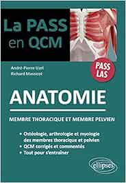 QCM d'anatomie – Membre thoracique et membre pelvien (EPUB)