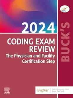 Buck’s Coding Exam Review 2024: The Physician and Facility Certification Step (True PDF from Publisher)