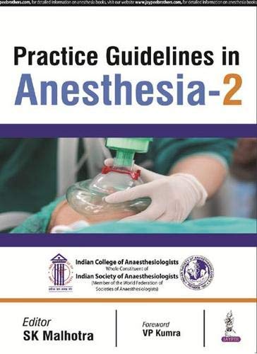 Practice Guidelines in Anesthesia-2 (ORIGINAL PDF from Publisher)