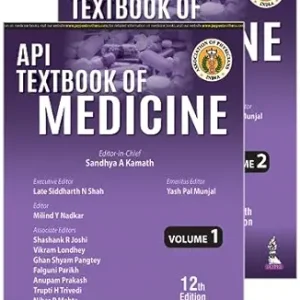 API Textbook of Medicine (2 Volumes), 12th edition (ePub+Converted PDF+e-Content)