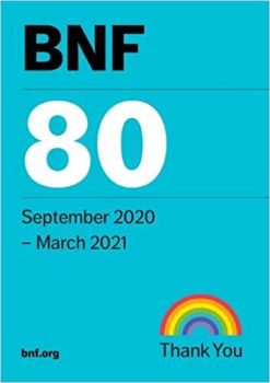 BNF 80 (British National Formulary) September 2020 (Original PDF From Publisher)