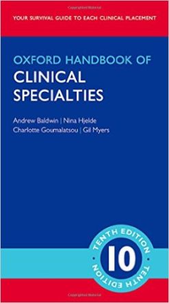 Oxford Handbook of Clinical Specialties, 10th Edition (Original PDF from Publisher)