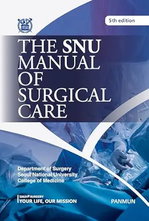 The SNU Manual of Surgical Care 5 Edition (EPUB)