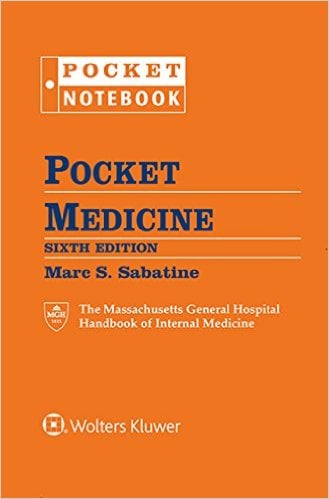 Pocket Medicine: The Massachusetts General Hospital Handbook of Internal Medicine (Pocket Notebook Series), 6th Edition (Scanned PDF)