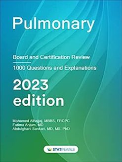 Pulmonary: Board and Certification Review, 7th Edition (AZW3 + EPUB + Converted PDF)