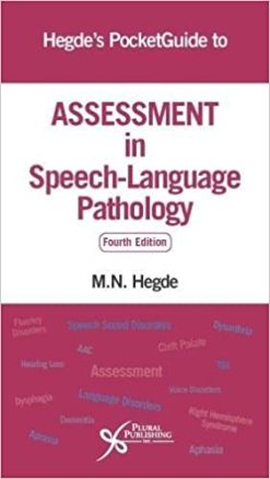 Hegde’s PocketGuide to Assessment in Speech-Language Pathology 4th Edition (Original PDF From Publisher)
