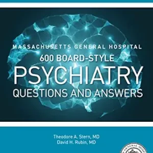 600 Board-Style Psychiatry Questions and Answers: First Edition (AZW3 + EPUB + Converted PDF)