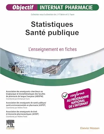 Statistiques – Santé publique: L’enseignement en fiches (French Edition) (True PDF from Publisher)
