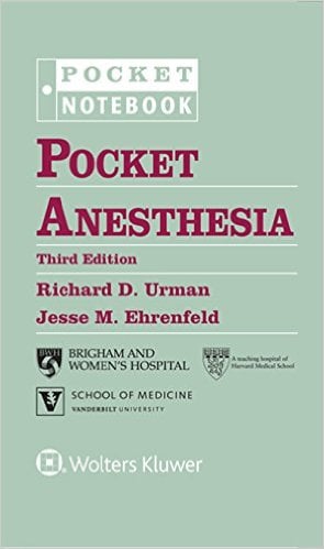 Pocket Anesthesia (Pocket Notebook Series), 3rd Edition (EPUB)
