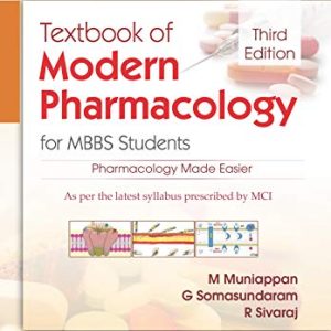 Textbook of Modern Pharmacology for MBBS Students (ORIGINAL PDF from Publisher)