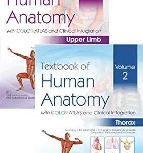 Textbook of Human Anatomy with Color Atlas and Clinical Integration Volume 1(Upper Limb) & 2(Thorax) (Original PDF from Publisher)