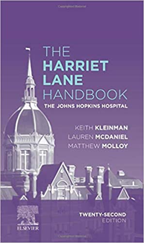 The Harriet Lane Handbook: The Johns Hopkins Hospital, 22nd Edition (ORIGINAL PDF from Publisher)