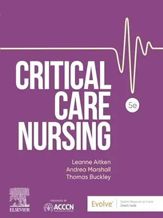 Critical Care Nursing, 5th edition (ePub+Converted PDF)