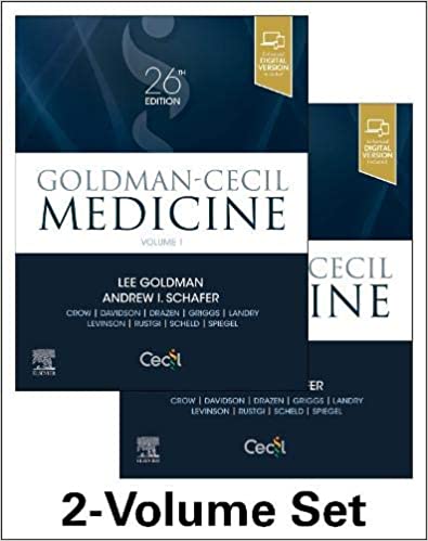 Goldman-Cecil Medicine, 2-Volume Set (Cecil Textbook of Medicine), 26th Edition (Complete True PDF + Videos)