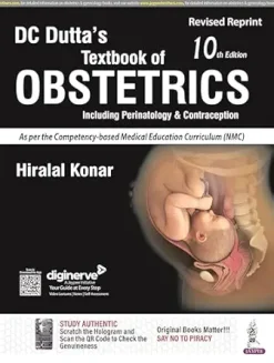 DC Dutta’s Textbook of Obstetrics (Including Perinatology & Contraception), 10th Edition (EPUB)