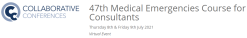 47th Medical Emergencies Course for Consultants 2021 – VIRTUAL EVENT (Videos)