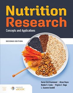Nutrition Research: Concepts and Applications, 2nd Edition (Original PDF from Publisher)