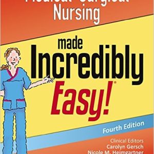 Medical-Surgical Nursing Made Incredibly Easy!, 4th Edition (EPUB)