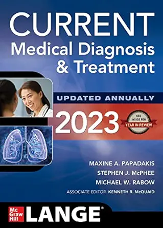 CURRENT Medical Diagnosis and Treatment 2023, 62nd Edition (AZW3 + EPUB + Converted PDF)