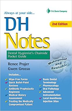 DH Notes: Dental Hygienist’s Chairside Pocket Guide, 2nd Edition (Original PDF from Publisher)