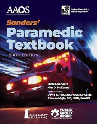 Sanders’ Paramedic Textbook, 6th Edition (Original PDF from Publisher)