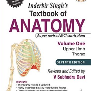 Inderbir Singh’S Textbook Of Anatomy Volume 1 Upper Limb and Thorax, 7th Edition (Original PDF from Publisher)