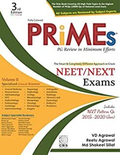 PRIMES (PG Review in Minimum efforts) Volume II-Specialized (Clinical) Sciences, 3rd Edition (Original PDF from Publisher)