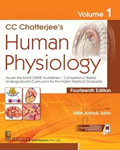 CC Chatterjee Human Physiology: Volume 1, 14th Edition (Original PDF from Publisher)