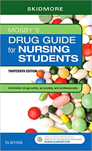 Mosby’s Drug Guide for Nursing Students with 2020 Update, 13th Edition (Original PDF from Publisher)