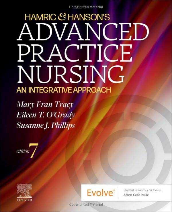 Hamric & Hanson’s Advanced Practice Nursing: An Integrative Approach, 7th Edition (Original PDF from Publisher)
