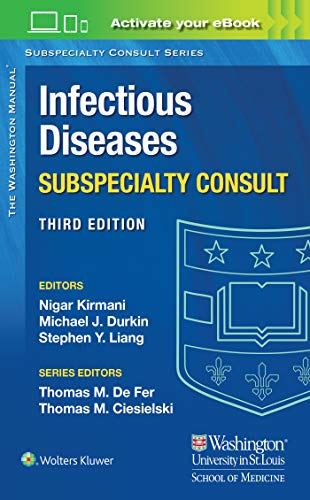 Washington Manual Infectious Disease Subspecialty Consult, 3rd Edition (Washington Manual Subspecialty Consult) (EPUB)