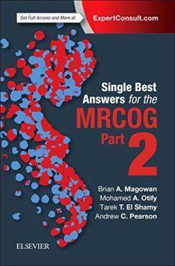 Single Best Answers for MRCOG Part 2 (Original PDF from Publisher)