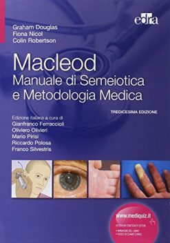 Macleod. Manuale di semeiotica e metodologia medica, 13e (EPUB + Converted PDF)