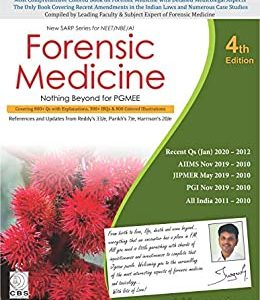 FORENSIC MEDICINE NOTHING BEYOND FOR PGMEE, 4th Edition (Original PDF from Publisher)