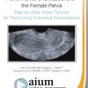 AIUM Practice Guideline for the Female Pelvis (Videos)